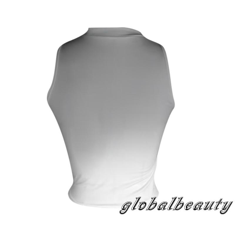 Áo Lưới Không Tay Màu Sắc Đơn Giản Cho Nữ