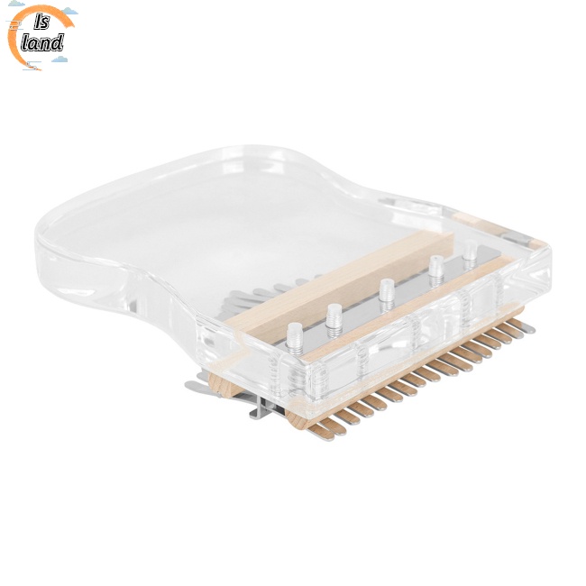 Đàn Kalimba 17 Phím Bằng Acrylic Trong Suốt Dành Cho Người Mới Bắt Đầu