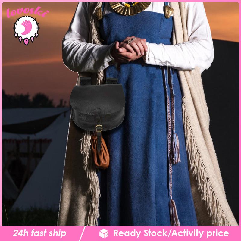 [Lovoski] Túi Đeo Hông Phong Cách Cổ Điển Dùng Để Hóa Trang Trình Diễn Sân Khấu