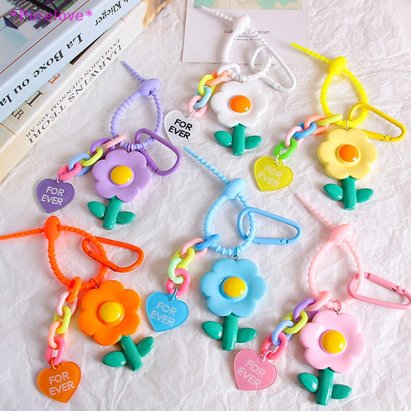 Móc Khóa Hình Bông Hoa Dễ Thương Dành Cho Nữ Mới