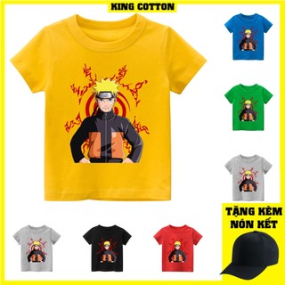 Áo thun trẻ em naruto 3 , 8 màu áo, đầy đủ size có big size, màu khác nhắn tin shop