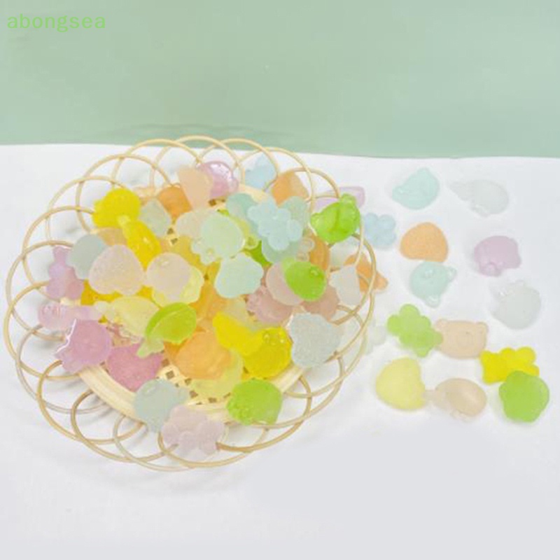 Set 10 Kẹp Tóc Nhựa Phát Quang Nhiều Màu Sắc