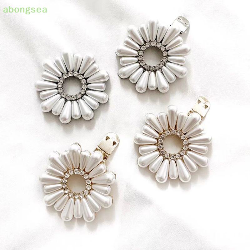 1 Cái Kẹp Đính Ngọc Trai Trang Trí Giày Cao Gót Cho Cô Dâu