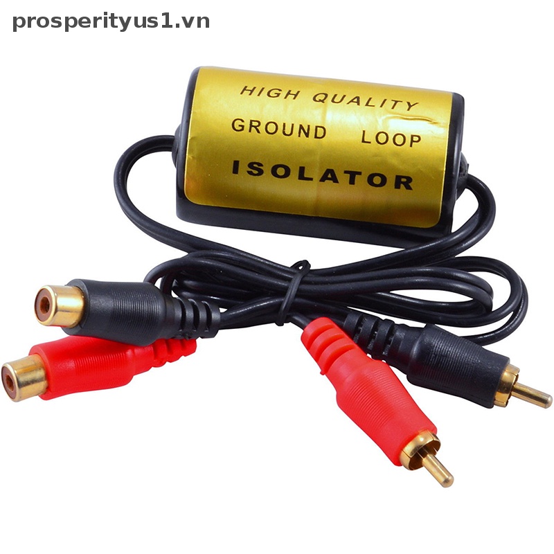 [prosperityus1] Bộ Lọc Âm Thanh Vòm RCA Giảm Tiếng Ồn Cho Xe Hơi Và Nhà [VN]