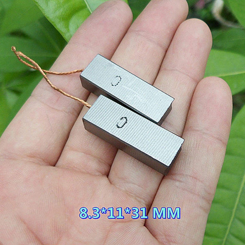 Bộ 2 Động Cơ Chổi Than 83 * 11 * 31mm Thay Thế Cho Máy Hút Bụi