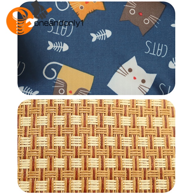 Thảm Làm Mát Mùa Hè Kèm Gối Chống Cắn Cho Thú Cưng Cỡ Nhỏ / Vừa / Lớn