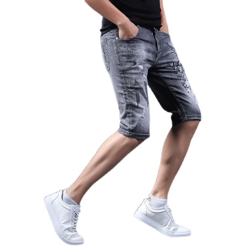 Quần Jeans Lửng Thời Trang Dành Cho Nam