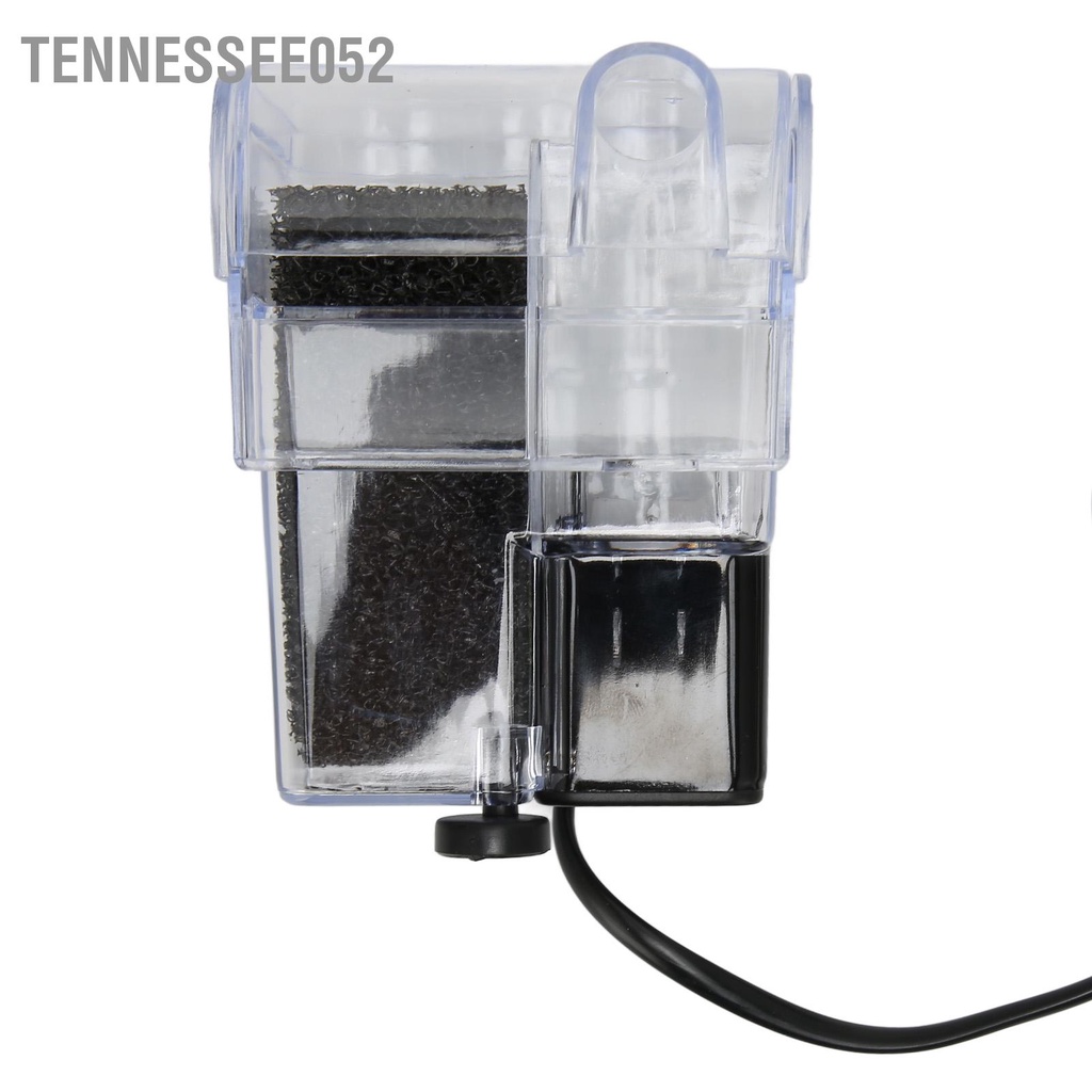 Tennessee052 Bộ Bể Cá Sáng Tạo Đa Năng Nhỏ Khởi Đầu Có Bơm Lọc Đèn LED Kẹp Trang Trí Máy Tính Để Bàn