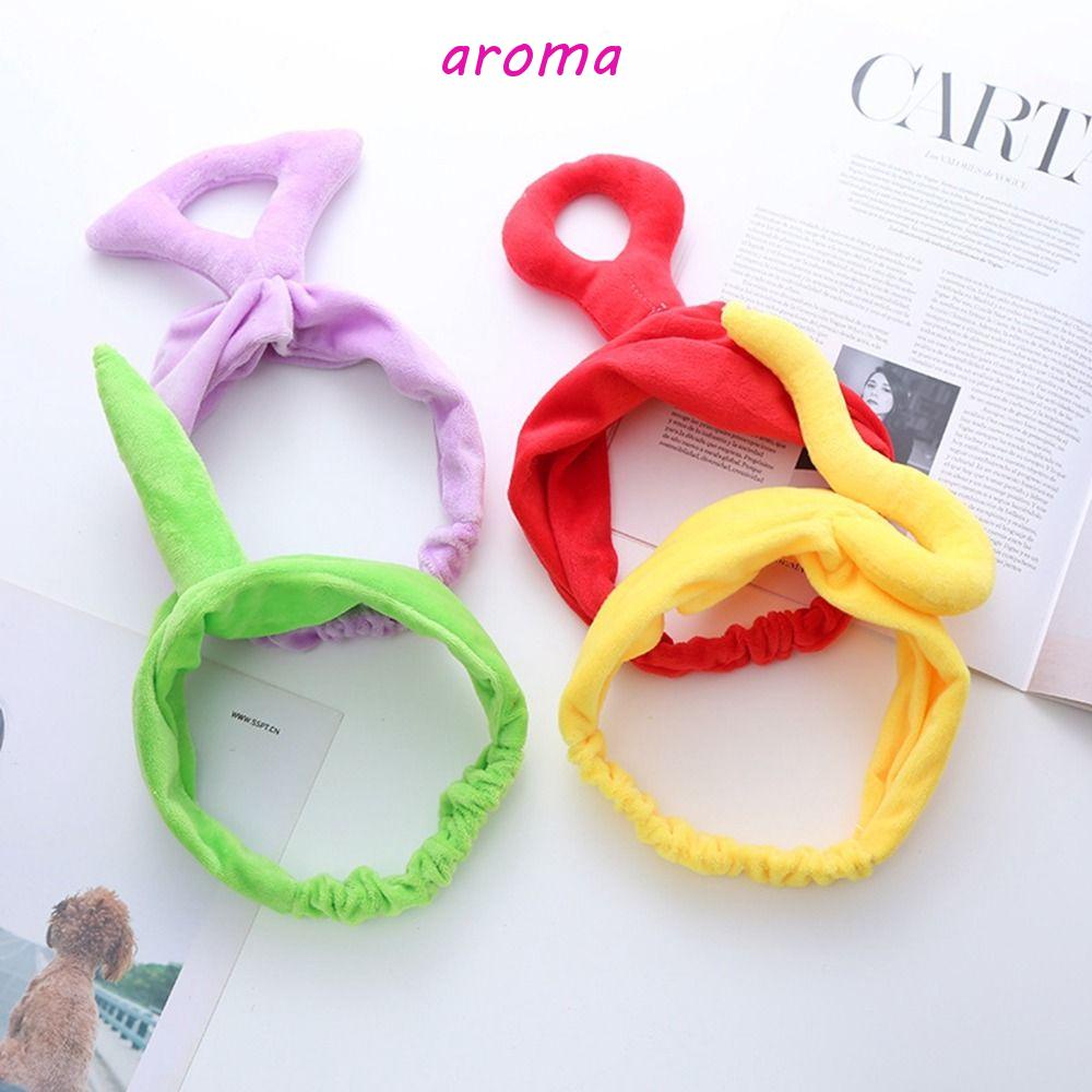 Băng đô cài tóc rửa mặt Phủ Bông Họa Tiết Hoạt Hình Dễ Thương Dành Cho Nữ