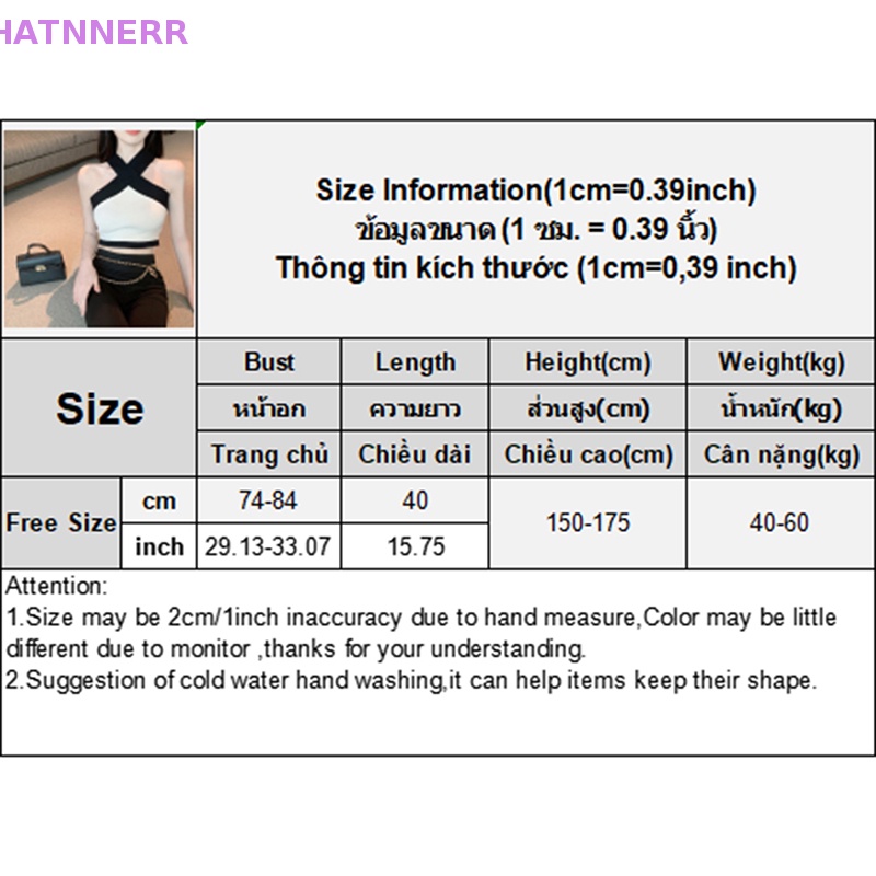 Áo Hai Dây Dệt Kim Phối Màu Tương Phản Thời Trang Mùa Hè Quyến Rũ Cho Nữ FHS