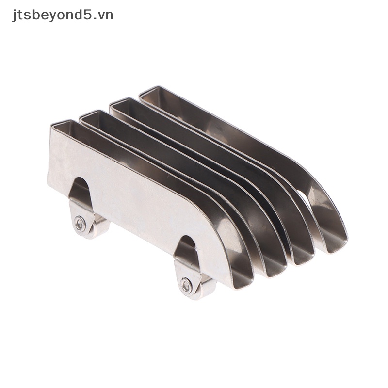 # JY #4PC sắt ròng rọc 5mm kính cửa trượt bánh xe kẹp theo dõi con lăn Runner ..
