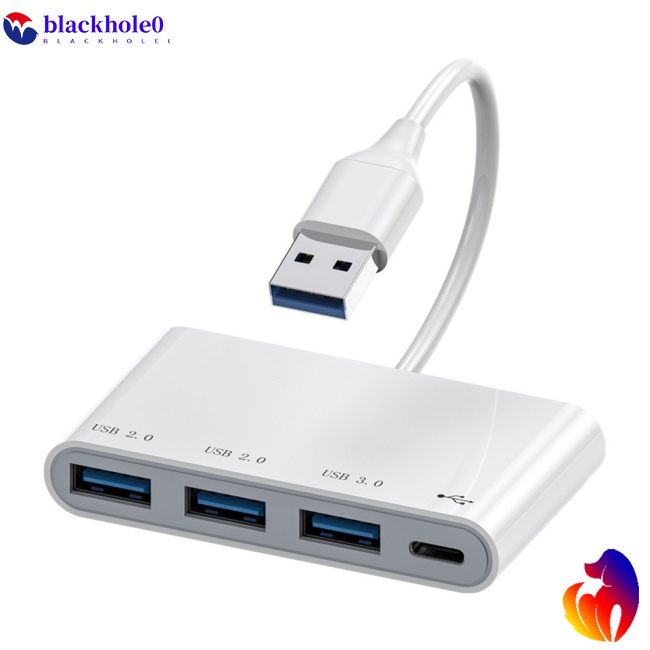 Bộ Chia 4 Cổng Usb 3.0 Type C Cho Bàn Phím Máy Tính