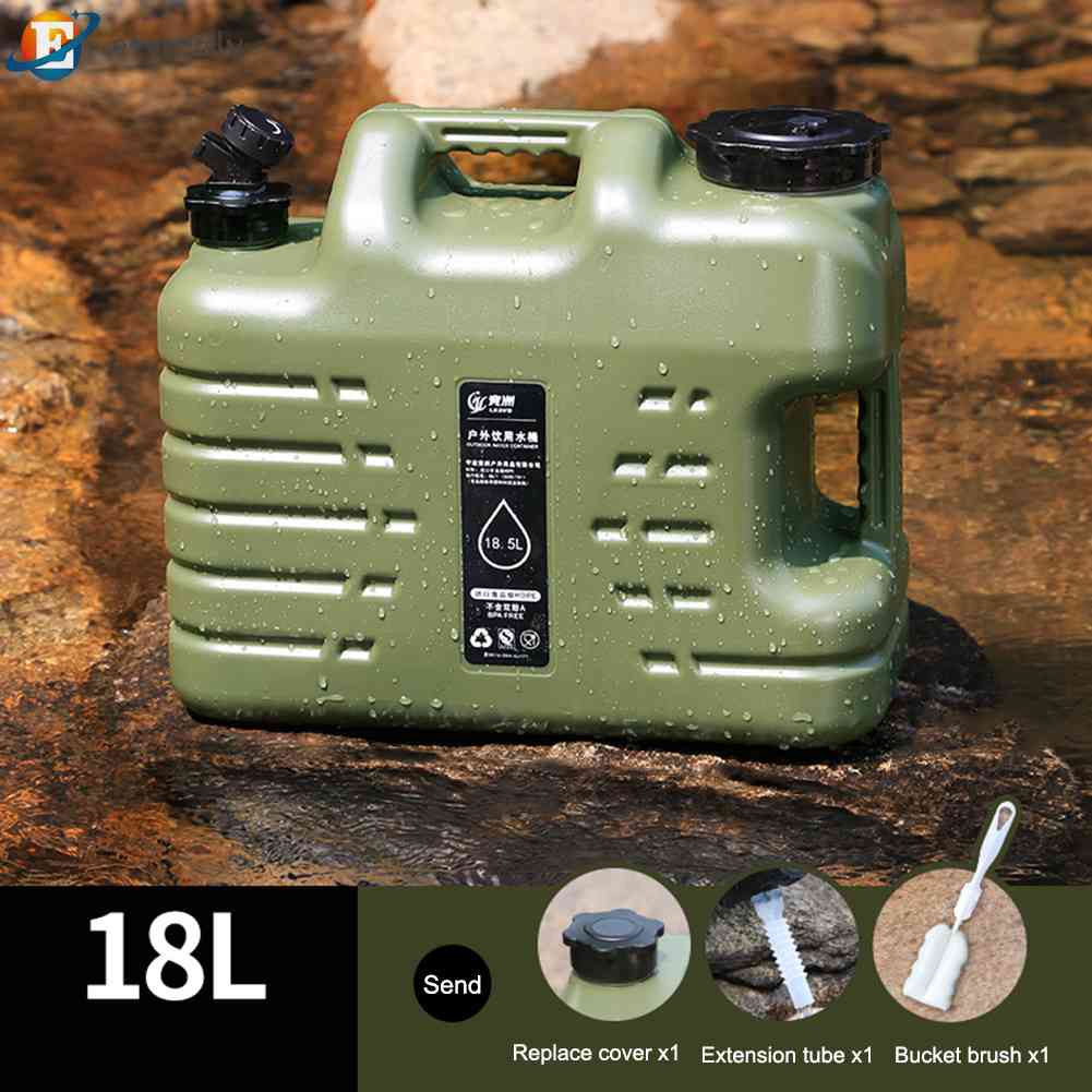 Thùng Đựng Nước 18L 18L Kèm Vòi Tiện Dụng Cho Hoạt Động Ngoài Trời
