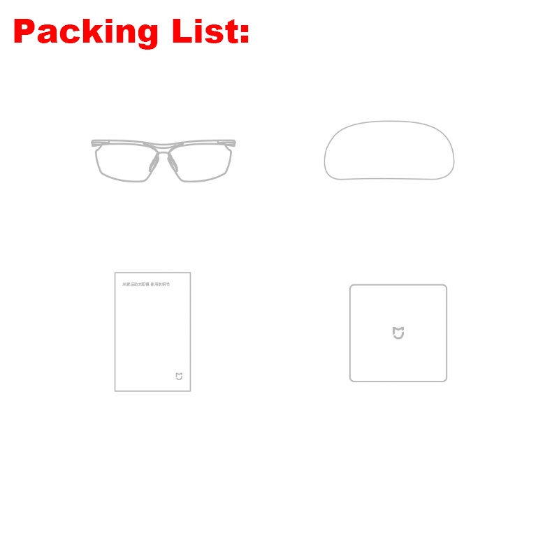 Kính Mát Thể Thao Xiaomi Mijia Chống Tia UV400 Phân Cực Cao Cấp