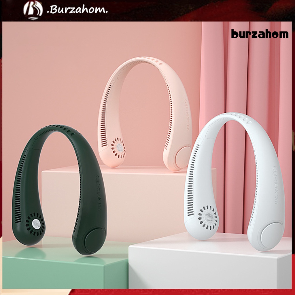 Quạt Thể Thao Mini Đeo Cổ Không Cánh Sạc USB Tiện Lợi Dành Cho Hoạt Động Ngoài Trời