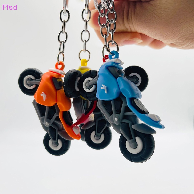 {Ffsd} Móc Khóa Xe Máy Mini Thời Trang Cá Tính Dành Cho Bé Trai * Bán Chạy