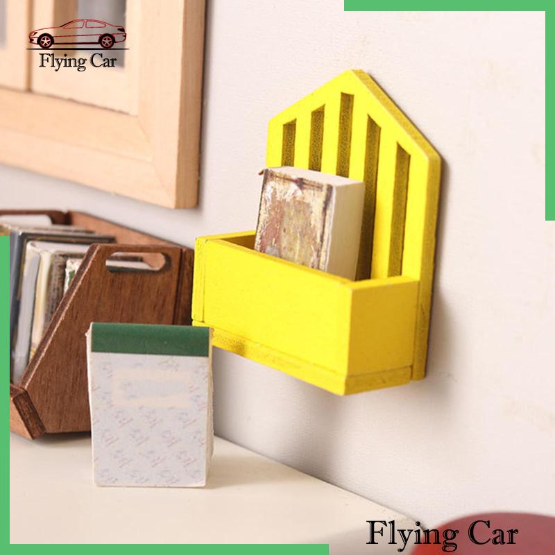 Giỏ Đựng Đồ Màu Vàng Tỉ Lệ 1 / 12 Trang Trí Nhà Búp Bê / Tiểu Cảnh