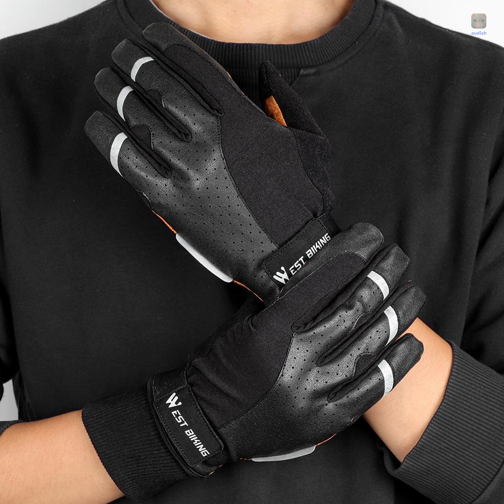 Găng Tay Lái Xe Đạp / Xe Mô Tô Thể Thao MTB Chống Trượt Chống Sốc