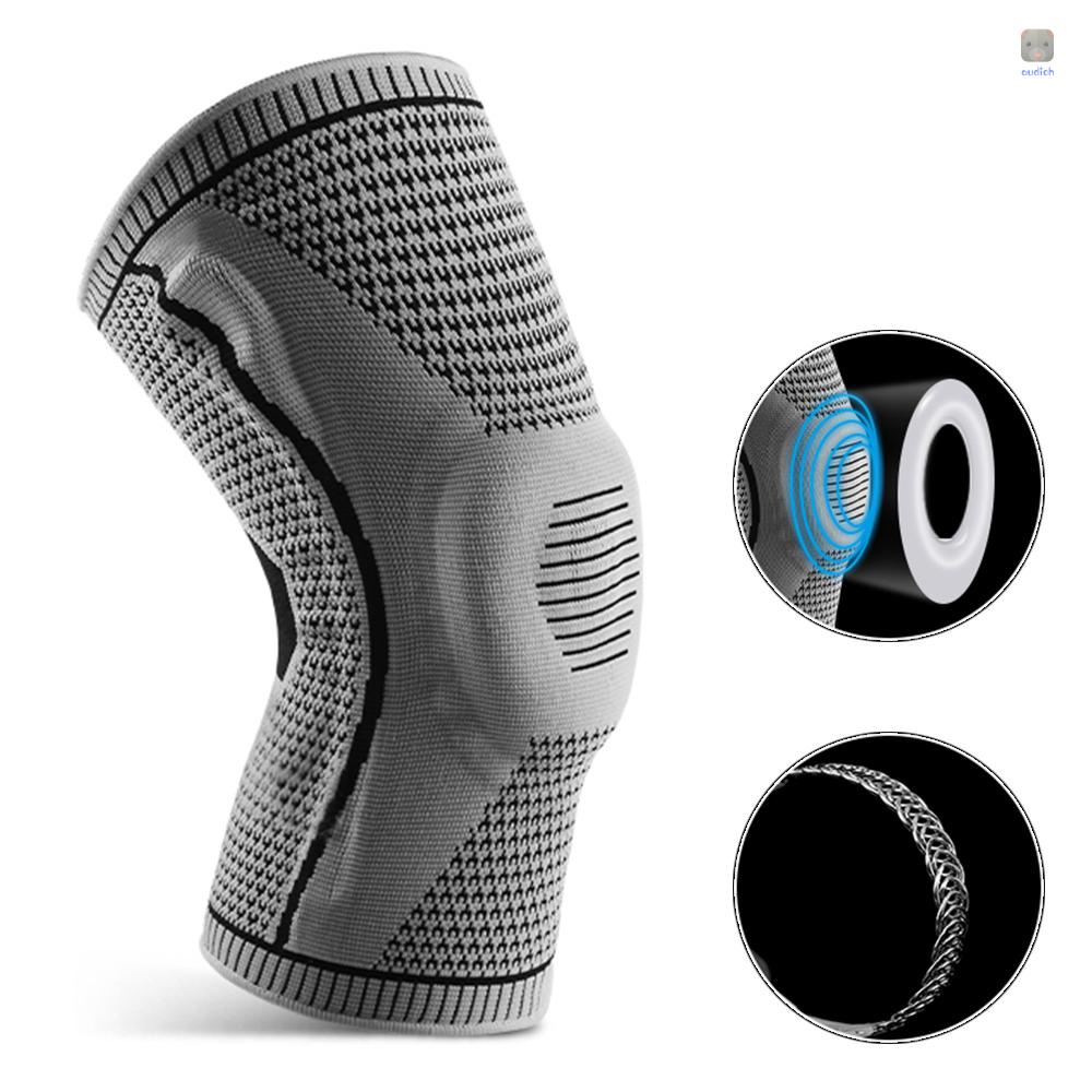 1 Băng Quấn Bảo Vệ Đầu Gối Bằng Silicone Tiện Dụng Khi Tập Thể Thao