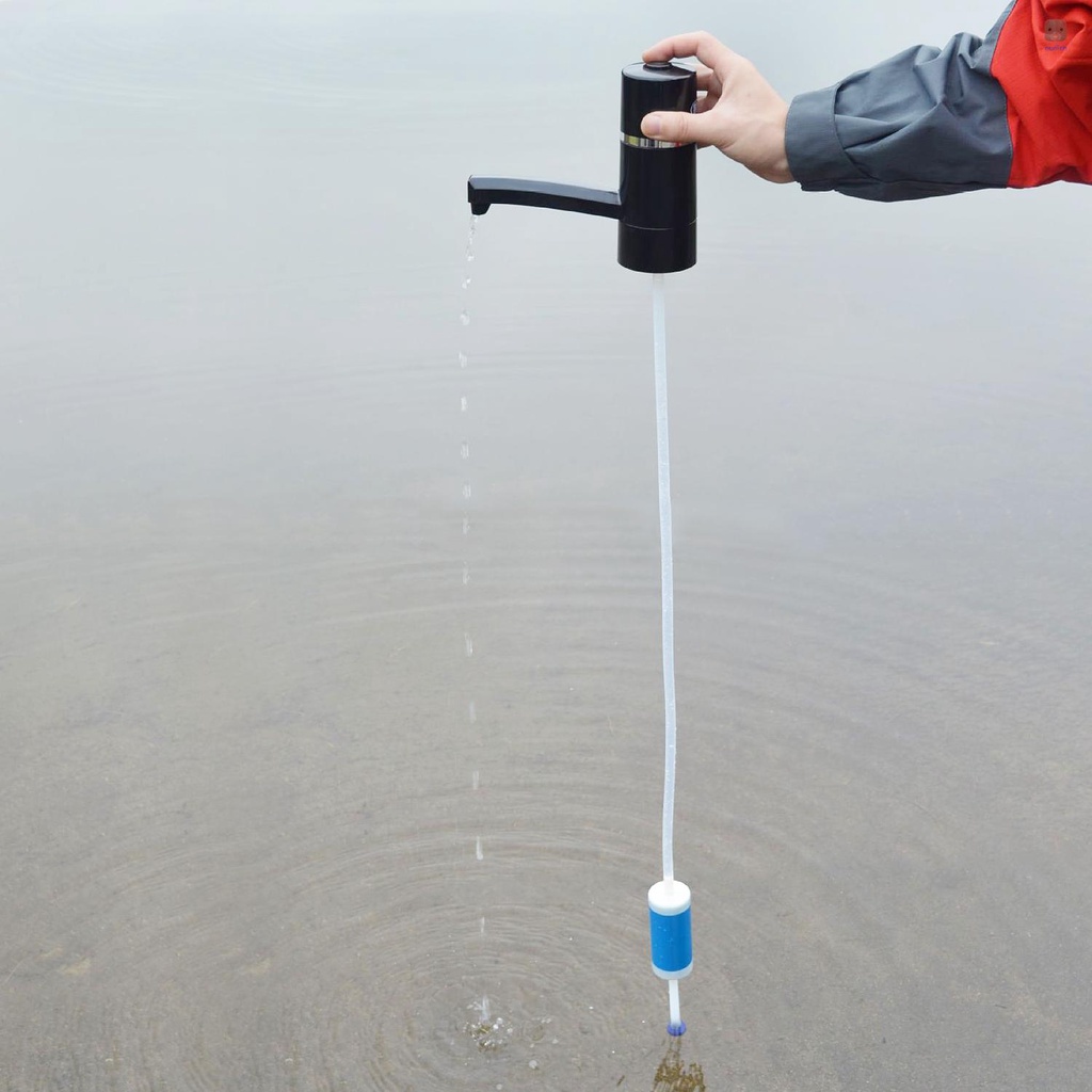 Máy Bơm Nước Áp Suất Tự Động 1200mAh Kèm Ống Hút Tiện Dụng Mang Theo Du Lịch Cắm Trại