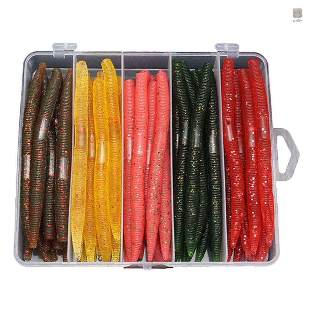 Bộ Mồi Câu Cá Giả Chất Liệu Mềm Mại Chuyên Dụng