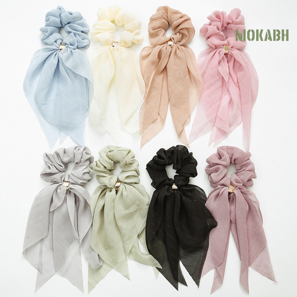 Dây Buộc Tóc Hai Lớp Bằng Ren Dễ Thương Dành Cho Nữ