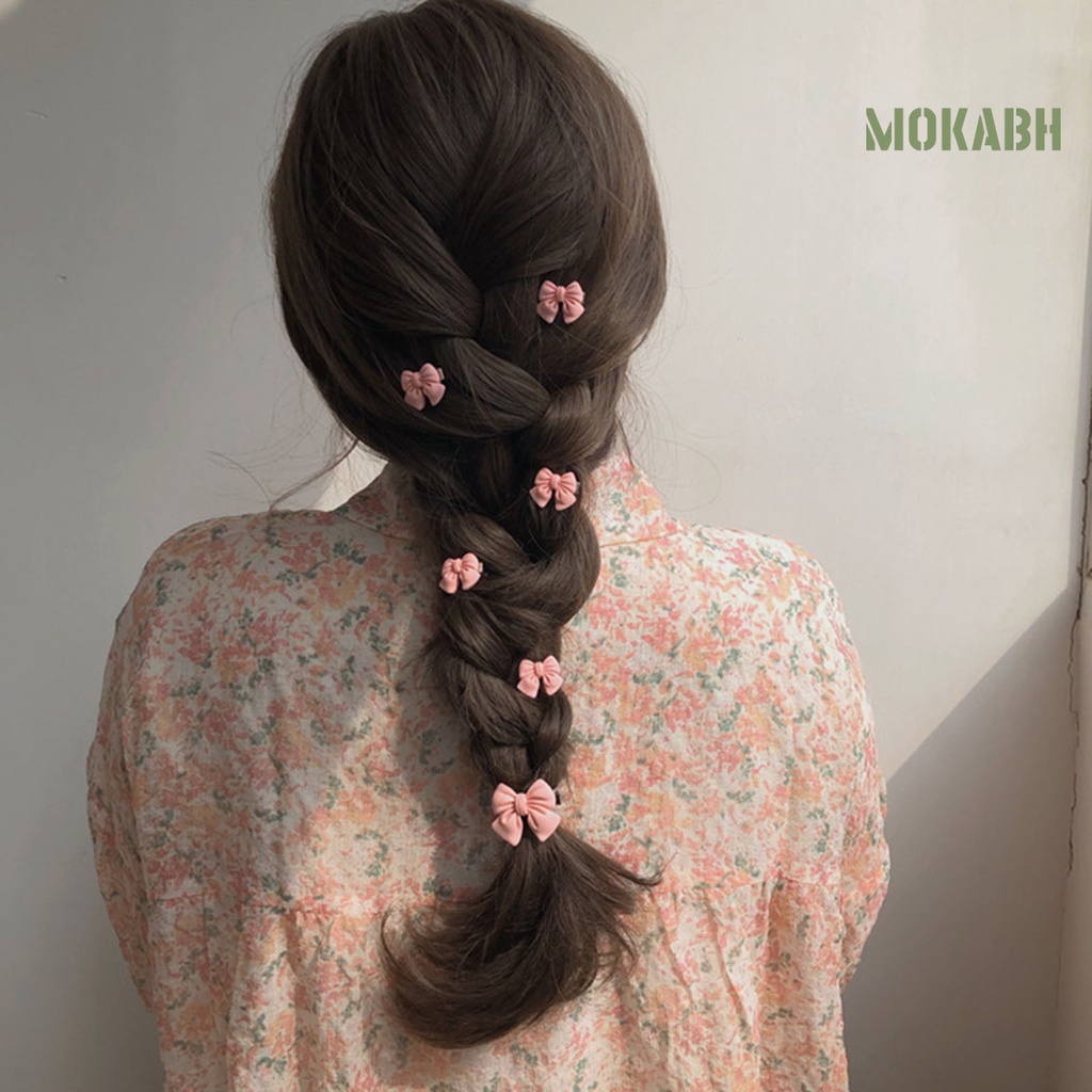Kẹp Tóc Co Giãn Hình Bông Hoa Dễ Thương Dành Cho Nữ