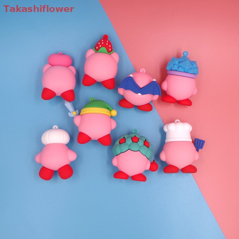 1 Mô Hình Búp Bê Kirby Trang Trí Bánh Kem Xinh Xắn