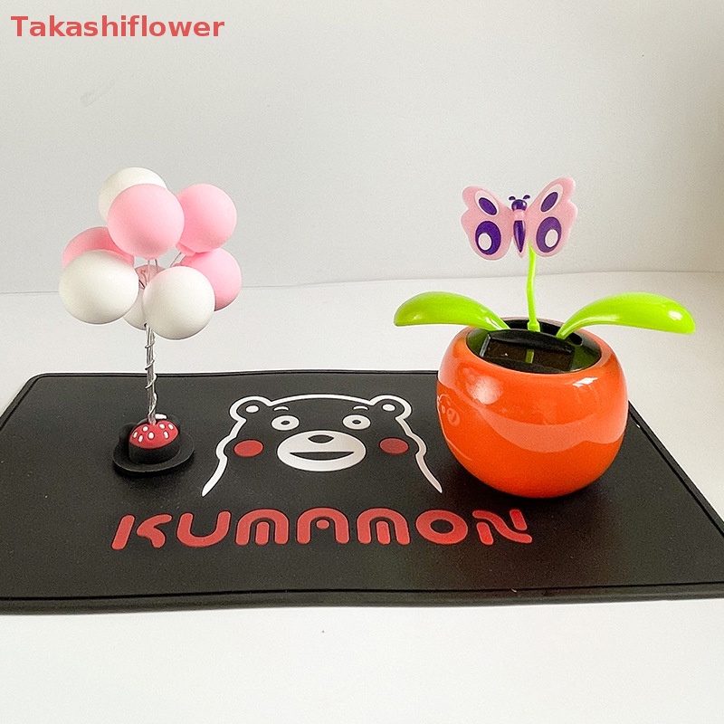 (Takashiflower) Chậu Hoa Bướm Lắc Tự Động Trang Trí Nội Thất Xe Hơi