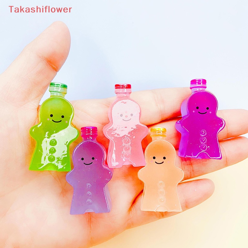 Bộ 2 Đồ trang trí Nhân Vật Gingerbread Man Hoạt Hình Phát Sáng Trong Bóng Tối Trang Trí Tiểu Cảnh