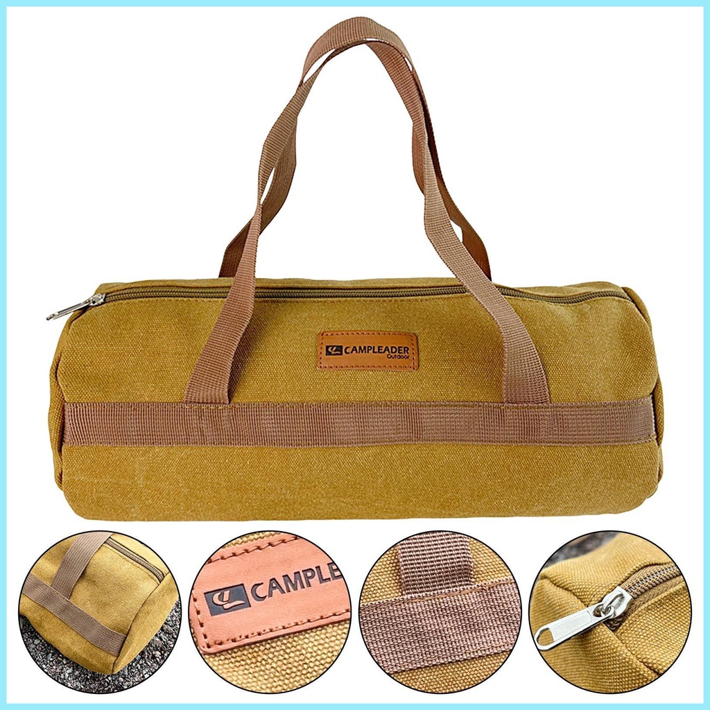 Túi Canvas Đựng Dụng Cụ Làm Móng / Cọc Cắm Đất Tiện Dụng