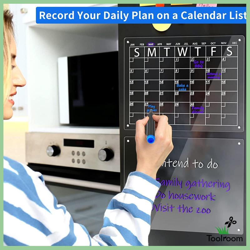 [Toolroom] Lịch Lên Kế Hoạch Hàng Tháng Có Nam Châm Xách Tay Cho Sự Kiện Đặc Biệt