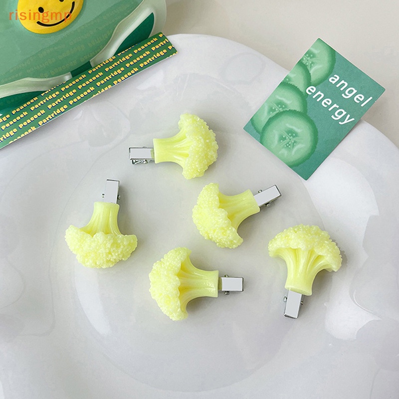 1 Kẹp Tóc Hình Rau Củ Mini Dễ Thương Cho Bé Gái