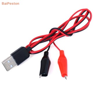 Dây Cáp Kẹp Cá Sấu Kết Nối USB