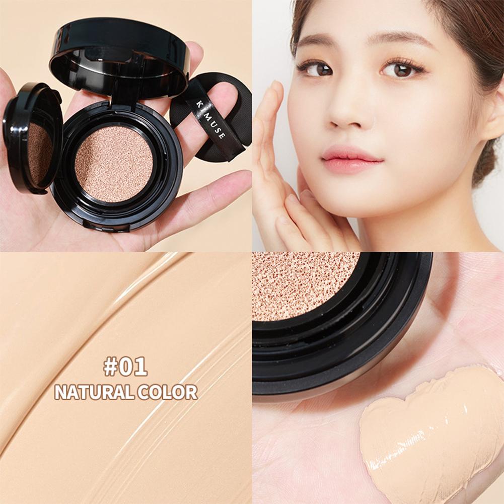 Kem Nền BB KIMUSE Air Cushion Lâu Trôi Chống Thấm Nước Che Khuyết Điểm P9H4