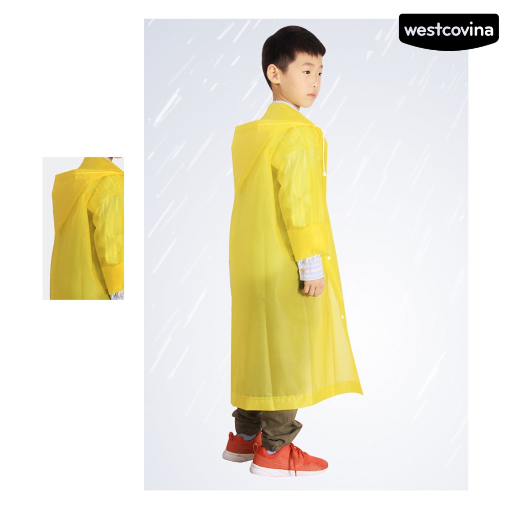 [COD]☁Áo Mưa Dây Rút Chống Nước Có Mũ Trùm Dùng Một Lần Tiện Dụng