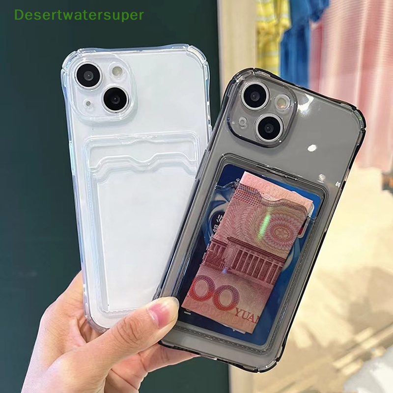 Ốp Điện Thoại Silicon Mềm Dạng Ví Đựng Thẻ Cho iphone 11 12 13 14Mini 11 Pro X XS Max XR 7 8 Plus SE