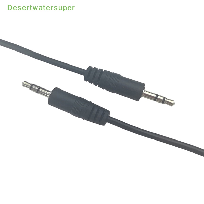 1 Dây Cáp Âm Thanh Jack 3.5mm Dài 0.5m Cho Xe Ô Tô