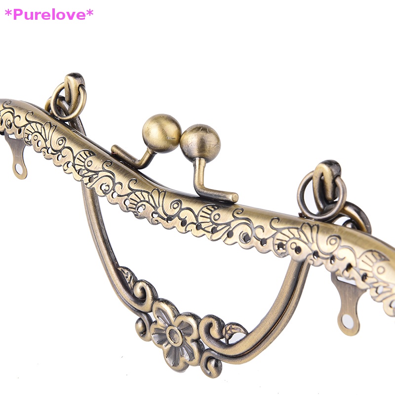 Khung Kẹp Cầm Tay DIY 1X 20.5cm Phong Cách Vintage Dành Cho Nữ Mới