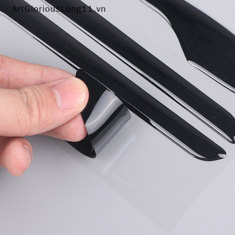 Bộ Miếng Dán Bảo Vệ Tay Nắm Cửa Dạ Quang Cho Model 3 / Y