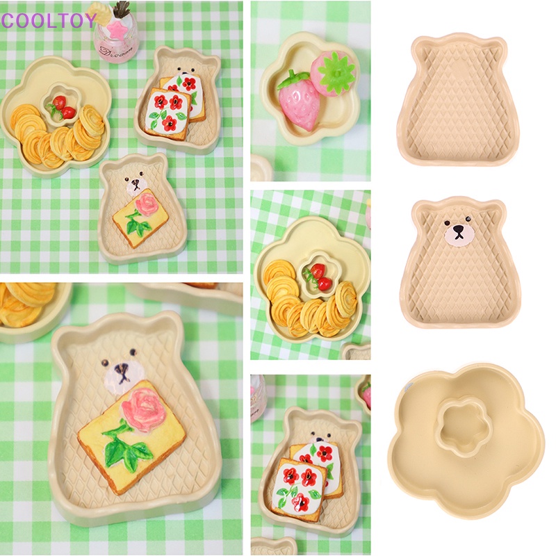 Mô Hình Khay Nướng Bánh Mini Dễ Thương 1: 12 Trang Trí Nhà Búp Bê