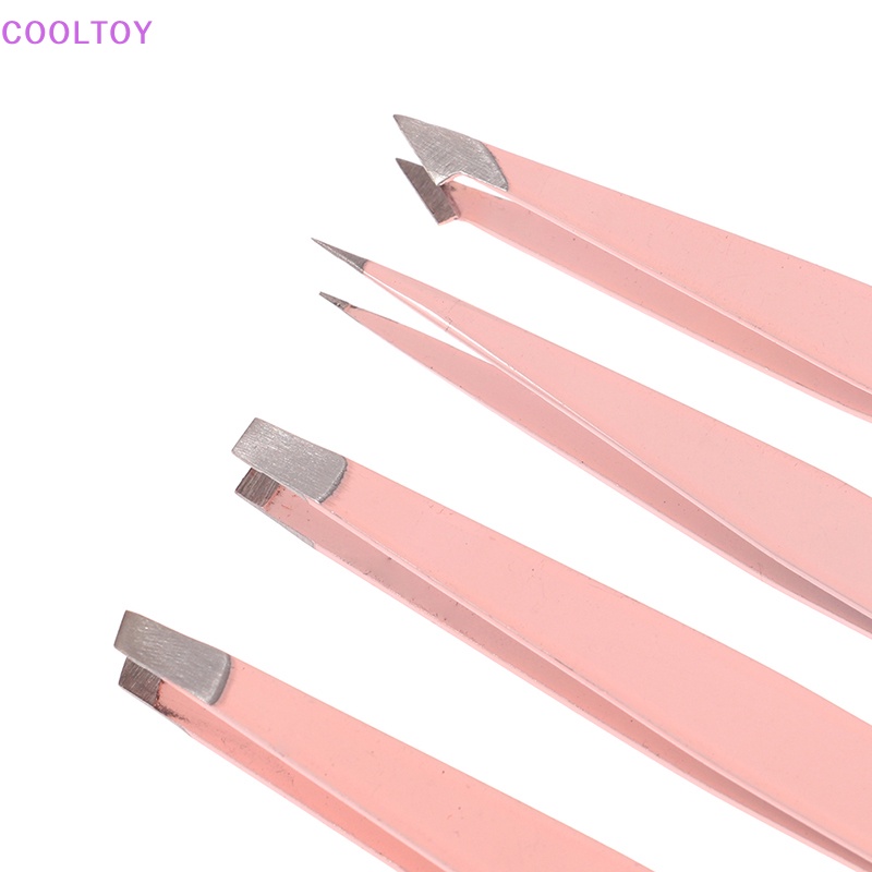 Set 4 Nhíp Nhổ Lông Mày Chuyên Nghiệp