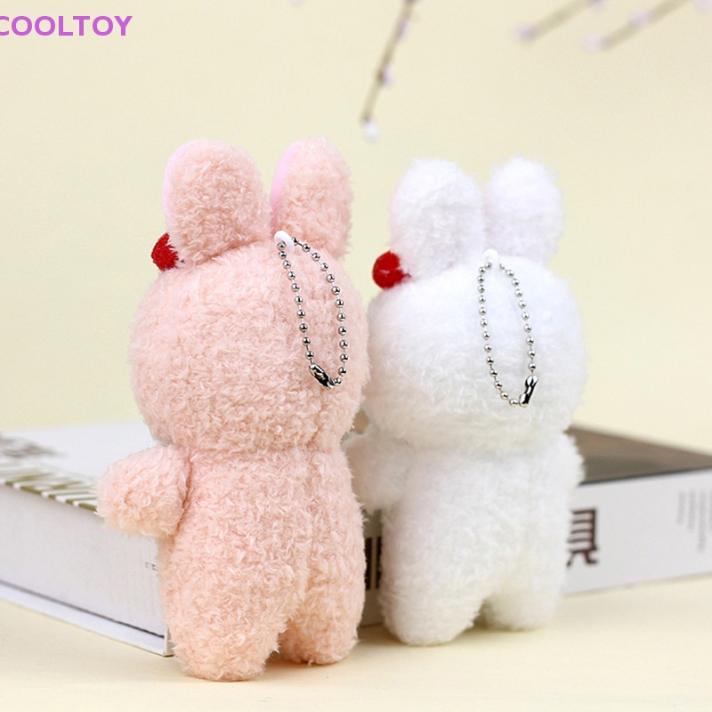 Móc Khóa Hình Thỏ Hoạt Hình Nhồi Bông Đáng Yêu