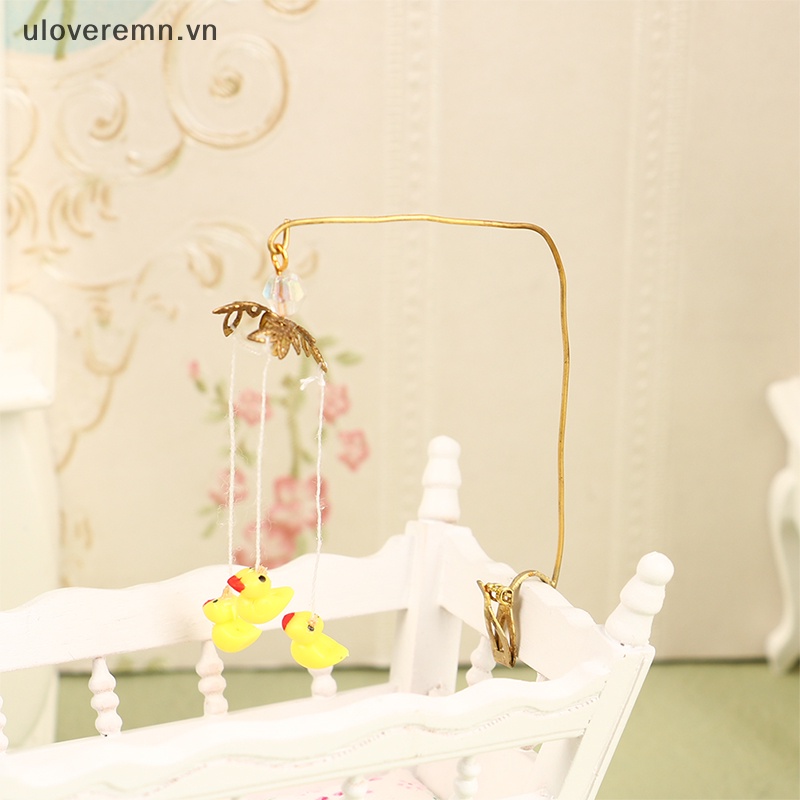 Đồ trang trí Chú Vịt Nằm Ngủ Mini Tỷ Lệ 1: 12 Trang Trí Nhà Búp Bê