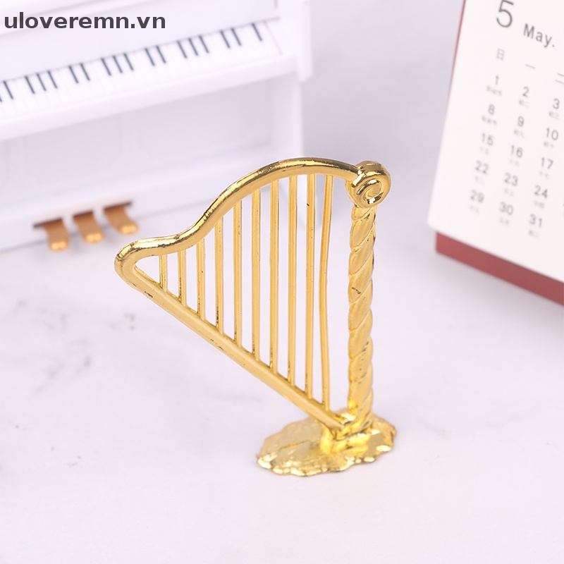 Mô Hình Nhạc Cụ Bằng Nhựa Đồ Chơi Cho Nhà Búp Bê