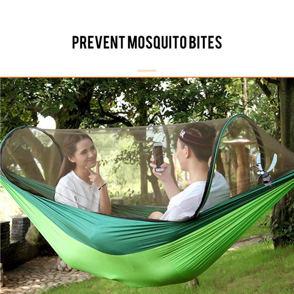 Võng Treo Có Màn Chống Muỗi Bằng Nylon Tiện Dụng Mang Theo Du Lịch / Dã Ngoại
