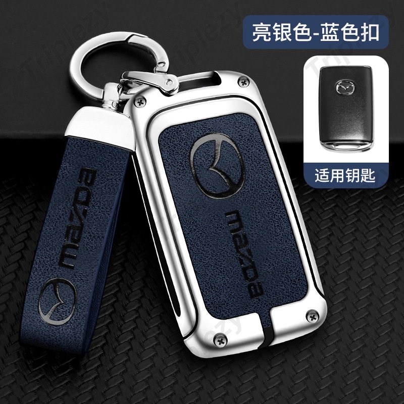 Bao Da Chìa Khóa Điều Khiển Từ Xa Thông Minh Cho Mazda 2 3 6 CX30 CX3 CX5 CX8 CX9 CX60 MX30 2019 2020 2021 2022 2023