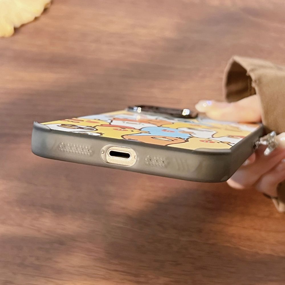 Ốp Điện Thoại Họa Tiết Vịt Hoạt Hình Cho IPhone 14 Pro Max 13 12 11 Pro Max XR XS 7 8 Plus