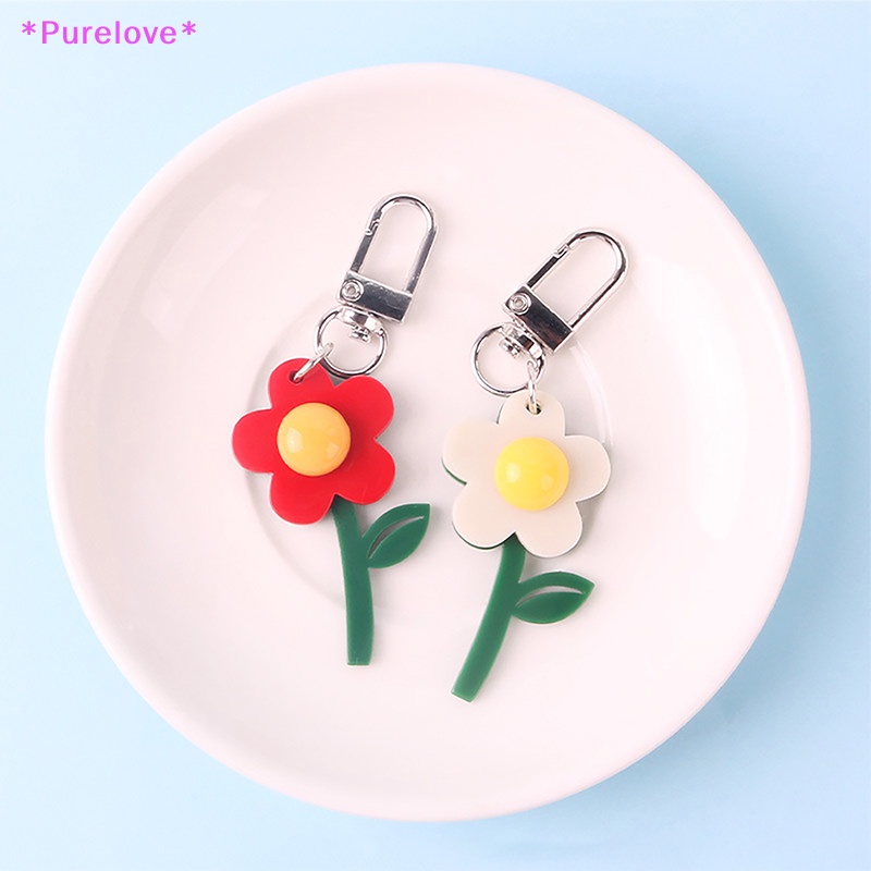 Móc Khóa Hình Bông Hoa Xinh Xắn Mới