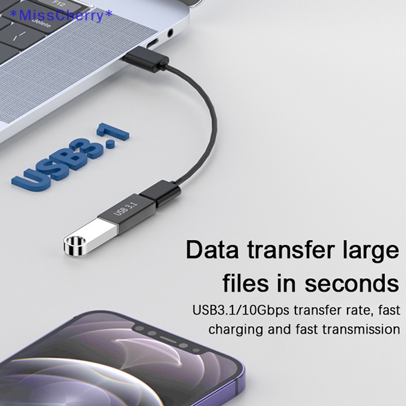 Đầu Nối Chuyển Đổi USB 3.1 Female Sang USB Type C Female Tốc Độ Cao Mới